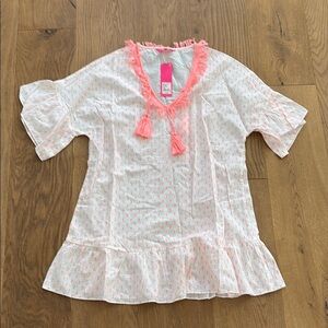 NWT Lilly Pulitzer kipper coverup size s/m